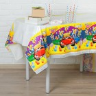 Скатерть «С днём варенья», машина с тортом - Фото 2