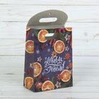 Пакет подарочный «Теплого счастья в Новом году!», 12 × 16 × 6 см - Фото 5