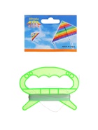 Воздушный змей Funny toys «Цветные полоски», с леской - Фото 2
