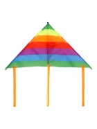 Воздушный змей Funny toys «Цветные полоски», с леской 325408