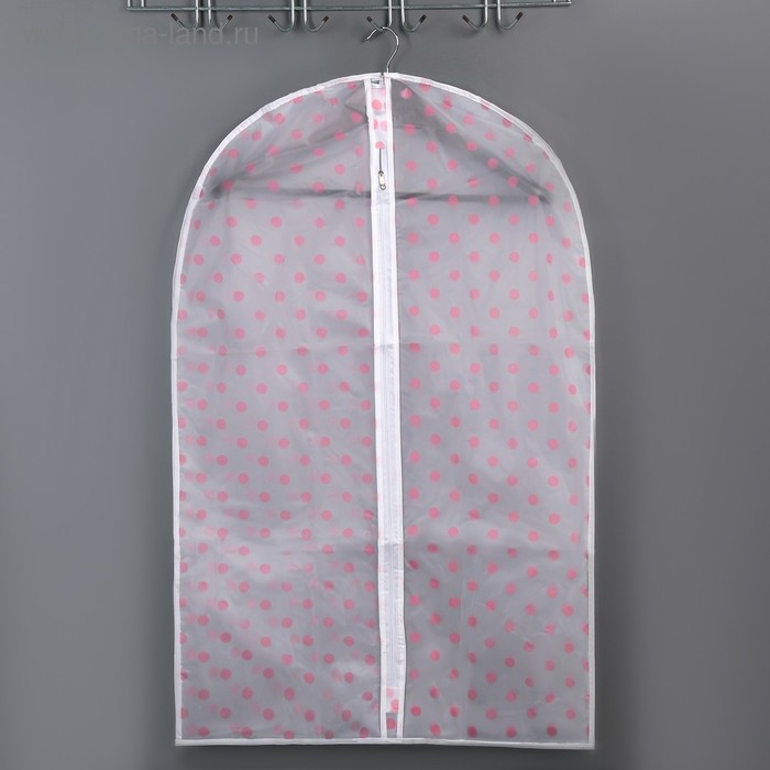 Чехол для одежды Доляна «Геометрия», 60×90 см, ЭВА, цвет МИКС - Фото 1