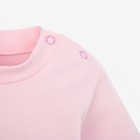 Комплект Крошка Я: джемпер, брюки "Зайка", розовый/серый, р.26, рост 74-80 см - Фото 3