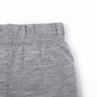 Комплект Крошка Я: джемпер, брюки "Зайка", розовый/серый, р.26, рост 74-80 см - Фото 6