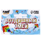 Воздушный змей Funny toys «Птица», с леской - Фото 2
