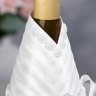 Украшение для шампанского "Жених и невеста", чёрно-белое - Фото 14