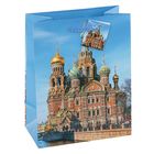 Пакет подарочный "Санкт-Петербург", 18 х 10 х 23 см - Фото 1