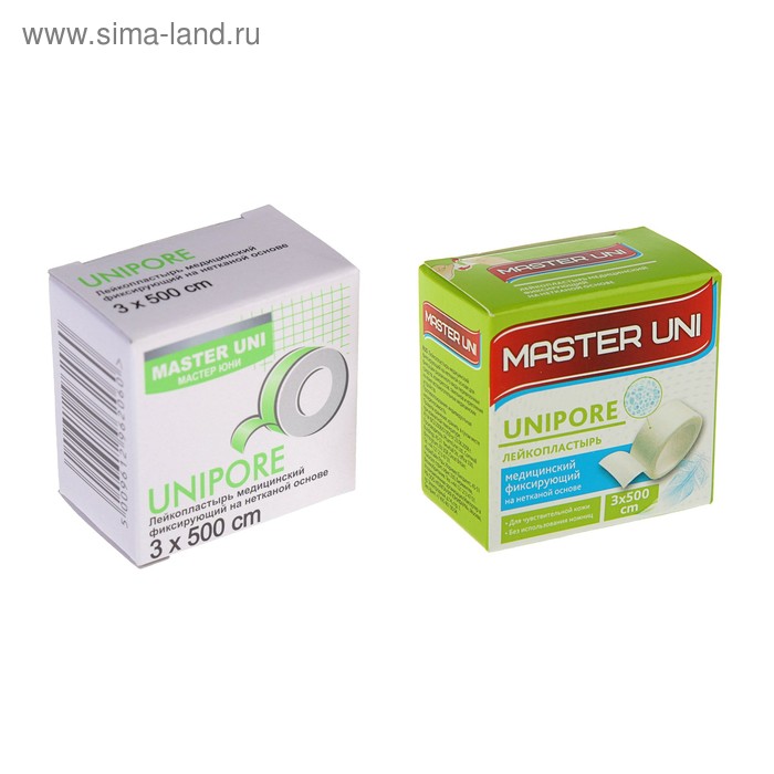 Лейкопластырь Мастер Юни 3 х 500 см на нетканой основе - Фото 1