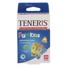 Лейкопластырь бактерицидный Teneris "Fun Kids" с ионами серебра на полимерной основе. 20 шт - Фото 2