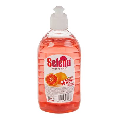 Жидкое мыло Красный апельсин Selena Выгодная цена, 500 мл