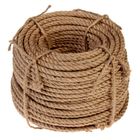 Канат джутовый 8 мм бухта (50 м) бухта - Фото 4