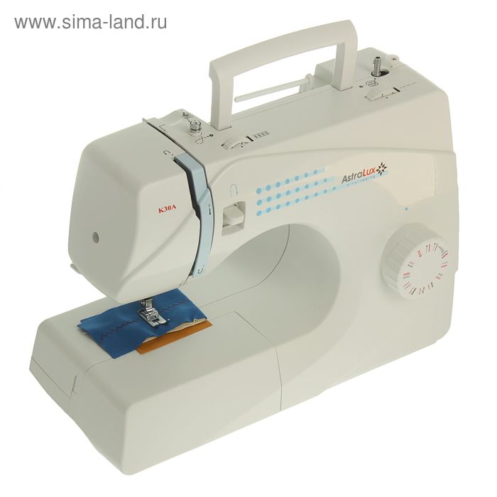 Швейная машина Astralux K30A, 23 операции, петля автомат, белая - Фото 1
