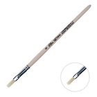 Кисть для рисования, щетина, № 6, Calligrata, плоская, деревянная ручка - фото 120038851