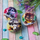 Мягкий мяч "Картинки животных", цвета МИКС - Фото 1