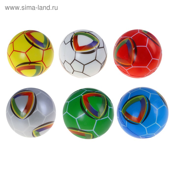 Мягкий мяч "Соты", цвета МИКС - Фото 1