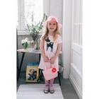 Карнавальный набор шляпка+сумка с цветком розовый р-р 50-52 2-5 лет - Фото 1