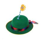 Карнавальная шляпка "Ромашка на стебле", цвета МИКС - Фото 1