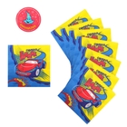 Набор бумажных салфеток "Супер гонщик", 33х33 (20 шт.) - Фото 1