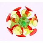 Игра-тарелка "Веселимся!", набор: 2 тарелки+мяч на липучке, 18 см - Фото 2