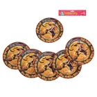 Набор бумажных тарелок "Поделись или берегись!" (6 шт.), 18 см - Фото 2