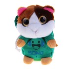 Мягкая интерактивная игрушка-повторюшка "Хомячок-диджей" - Фото 2