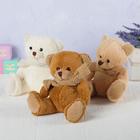 Мягкая игрушка «Мишка», в вязаном шарфике, МИКС - Фото 2