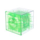 Головоломка «Кубический лабиринт», копилка с денежкой, 9 х 9 х 9 см, цвета МИКС - фото 3450662