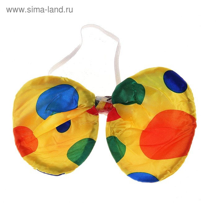 Карнавальная бабочка "Клоун" - Фото 1