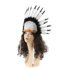 Карнавальный головной убор индейца "Роуч", черные концы - Фото 1