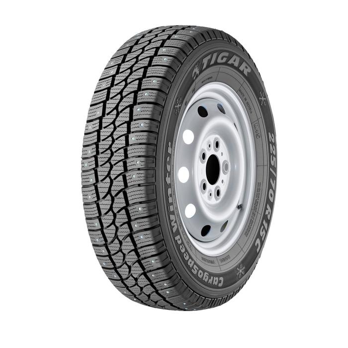 Шина зимняя шипованная Tigar Cargo Speed Winter 205/65 R16C 107/105R - Фото 1