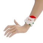 Новогодний браслет "Дед Мороз с ножками", блеск, цвета МИКС - Фото 2