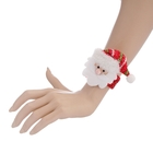 Новогодний браслет "Дед Мороз", блеск, цвета МИКС - Фото 2