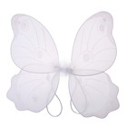 Карнавальные крылья бабочки с блестками, цвета МИКС - Фото 3