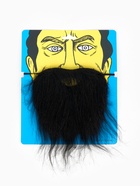 Карнавальная борода, 27×22 см, чёрная - Фото 1