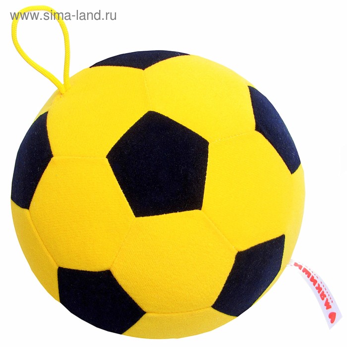Развивающая мягкая игрушка "Футбольный мяч", МИКС - Фото 1