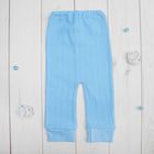 Штанишки для мальчика, рост 62 см (40), цвет голубой - Фото 1