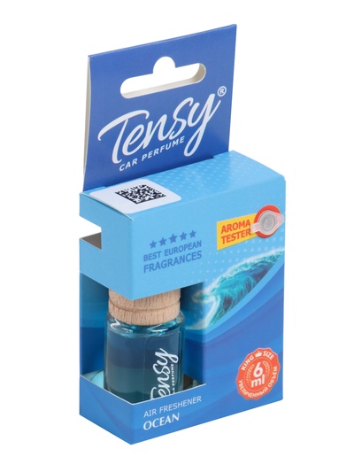 Ароматизатор в машину Tensy, океан, в бутылочке, 6 мл, ТВ-08