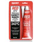 Герметик-прокладка RunWay, силиконовый, высокотемпературный, красный, 85 г RW8500 - фото 55513