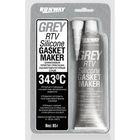 Герметик-прокладка RunWay, силиконовый, высокотемпературный, серый, 85 г RW8503 - фото 299194062