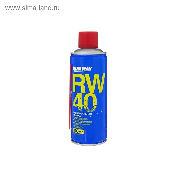 Универсальная смазка RunWay, RW-40, аэрозоль, 400 мл RW6098 - Фото 1