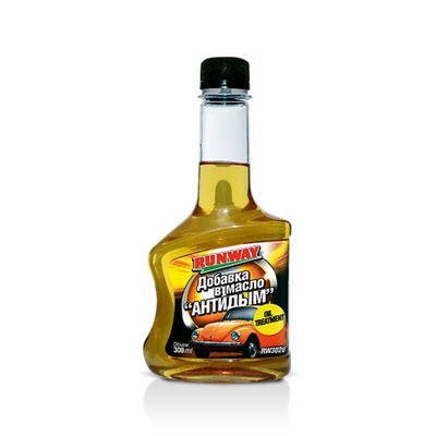 Присадка в масло RunWay, «антидым», 300 мл RW3028