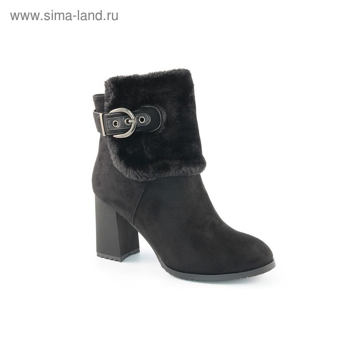 Ботильоны женские арт. E-285 (черный) (р. 39) - Фото 1