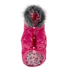 Куртка для собак с кармашками, размер S (ДС 25 см, ОГ 38 см, ОШ 31 см), розовая - Фото 5