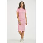 Платье-свитер женское, размер 42, цвет меланж розовый - Фото 1
