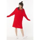 Платье женское, размер 42, цвет красный мак - Фото 2