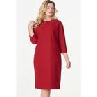Платье женское, размер 50, цвет бордо - Фото 1