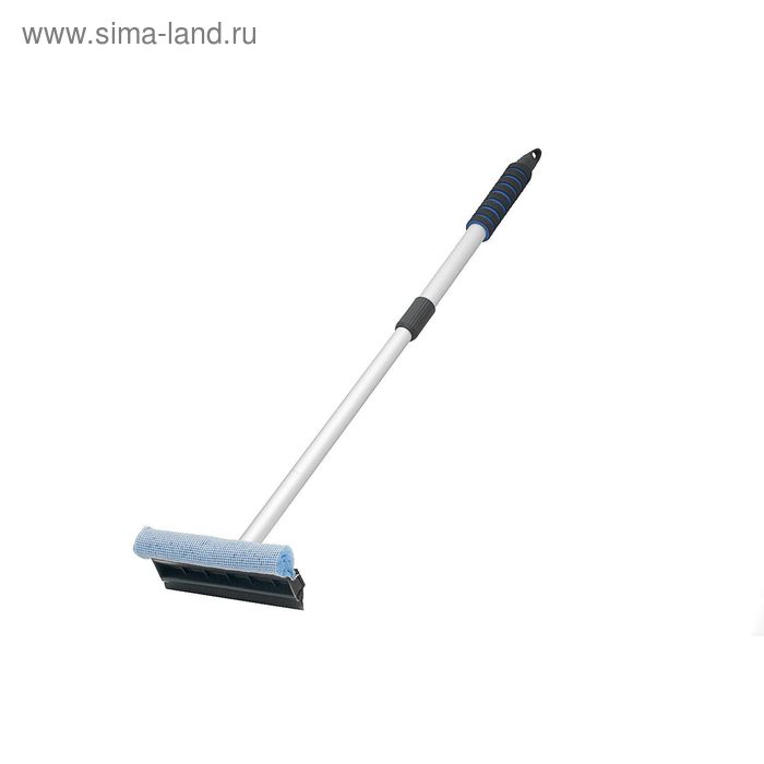 Водосгон "ГЛАВДОР" на телескоп. ручке, 55 + 30 см, голубой - Фото 1