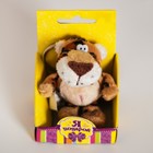 Мягкая игрушка-брелок «Леопард», в коробочке - Фото 2