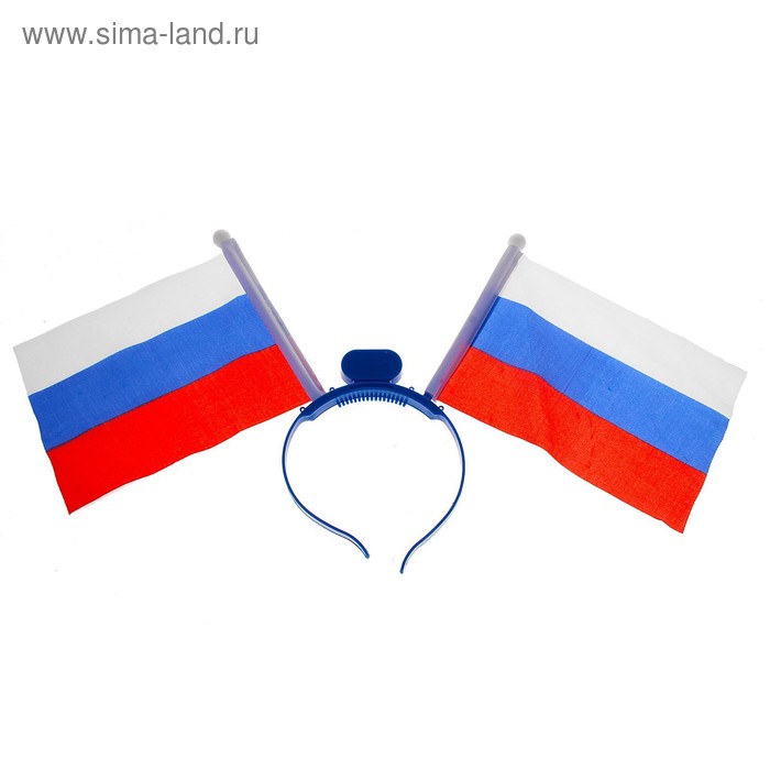 Ободок-флаг «Россия», световой - Фото 1