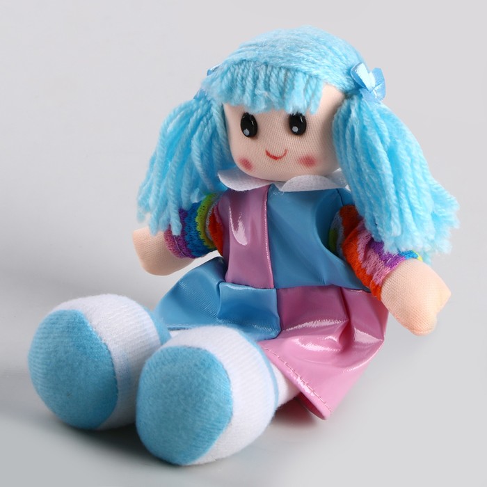 Мягкая игрушка «Кукла», в кожаном сарафане, цвета МИКС - фото 1905310799