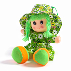 Мягкая игрушка «Кукла», в ситцевом платье, с хвостиками, цвета МИКС - Фото 1